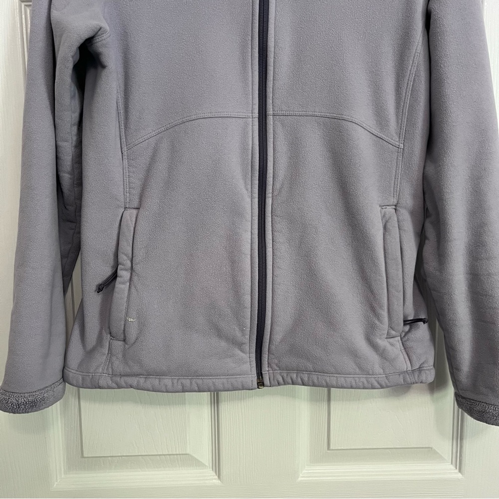 The North Face Zip Up Jacket Fleece Gray Women’s Size Small Full Zip Outdoors - Picture 3 of 11